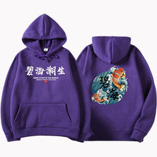 Load image into Gallery viewer, kanye west japanese streetwear Chinese characters Men Hoodies Sweatshirts Fashion Autumn Hip Hop Black Hoodie Erkek sweatshirt