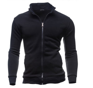 MRMT 2019 Brand Mens Stand Collar Sweatshirts Men No Hoodies Zipper Sweatshirts For Male No Hoodie Sweatshirt Man Clothing