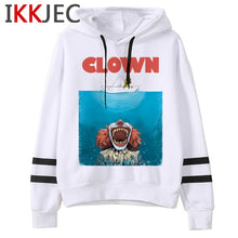 Load image into Gallery viewer, It Clowns Funny Cartoon Hoodies Men/women Pennywise Loser Horror Movie Sweatshirts Casual Hip Hop Streetwear Hoody Male/female