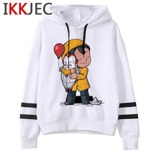 Load image into Gallery viewer, It Clowns Funny Cartoon Hoodies Men/women Pennywise Loser Horror Movie Sweatshirts Casual Hip Hop Streetwear Hoody Male/female