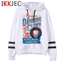 Load image into Gallery viewer, It Clowns Funny Cartoon Hoodies Men/women Pennywise Loser Horror Movie Sweatshirts Casual Hip Hop Streetwear Hoody Male/female