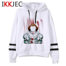 Load image into Gallery viewer, It Clowns Funny Cartoon Hoodies Men/women Pennywise Loser Horror Movie Sweatshirts Casual Hip Hop Streetwear Hoody Male/female