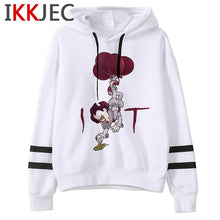 Load image into Gallery viewer, It Clowns Funny Cartoon Hoodies Men/women Pennywise Loser Horror Movie Sweatshirts Casual Hip Hop Streetwear Hoody Male/female