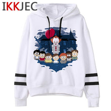 Load image into Gallery viewer, It Clowns Funny Cartoon Hoodies Men/women Pennywise Loser Horror Movie Sweatshirts Casual Hip Hop Streetwear Hoody Male/female