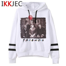 Load image into Gallery viewer, It Clowns Funny Cartoon Hoodies Men/women Pennywise Loser Horror Movie Sweatshirts Casual Hip Hop Streetwear Hoody Male/female