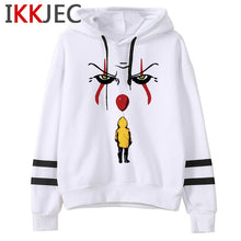 Load image into Gallery viewer, It Clowns Funny Cartoon Hoodies Men/women Pennywise Loser Horror Movie Sweatshirts Casual Hip Hop Streetwear Hoody Male/female