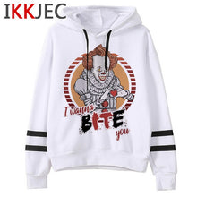 Load image into Gallery viewer, It Clowns Funny Cartoon Hoodies Men/women Pennywise Loser Horror Movie Sweatshirts Casual Hip Hop Streetwear Hoody Male/female