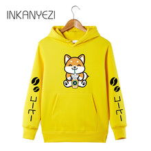 Load image into Gallery viewer, 2019 new Coffee Frappe Shiba Inu Hoodie Sweatershirt Harajuku Kawaii Hoodie Sweatershirt -85