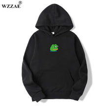 Load image into Gallery viewer, 2018 Men/Women Sad Frog Print Sportswear Hoodies Male Hip Hop Fleece Long Sleeve Hoodie Slim Fit Sweatshirt Hoodies for Men