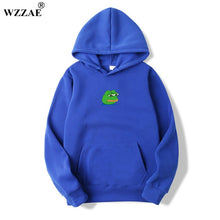 Load image into Gallery viewer, 2018 Men/Women Sad Frog Print Sportswear Hoodies Male Hip Hop Fleece Long Sleeve Hoodie Slim Fit Sweatshirt Hoodies for Men