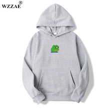 Load image into Gallery viewer, 2018 Men/Women Sad Frog Print Sportswear Hoodies Male Hip Hop Fleece Long Sleeve Hoodie Slim Fit Sweatshirt Hoodies for Men