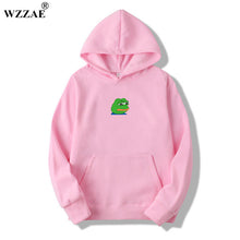 Load image into Gallery viewer, 2018 Men/Women Sad Frog Print Sportswear Hoodies Male Hip Hop Fleece Long Sleeve Hoodie Slim Fit Sweatshirt Hoodies for Men