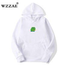 Load image into Gallery viewer, 2018 Men/Women Sad Frog Print Sportswear Hoodies Male Hip Hop Fleece Long Sleeve Hoodie Slim Fit Sweatshirt Hoodies for Men