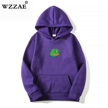 Load image into Gallery viewer, 2018 Men/Women Sad Frog Print Sportswear Hoodies Male Hip Hop Fleece Long Sleeve Hoodie Slim Fit Sweatshirt Hoodies for Men